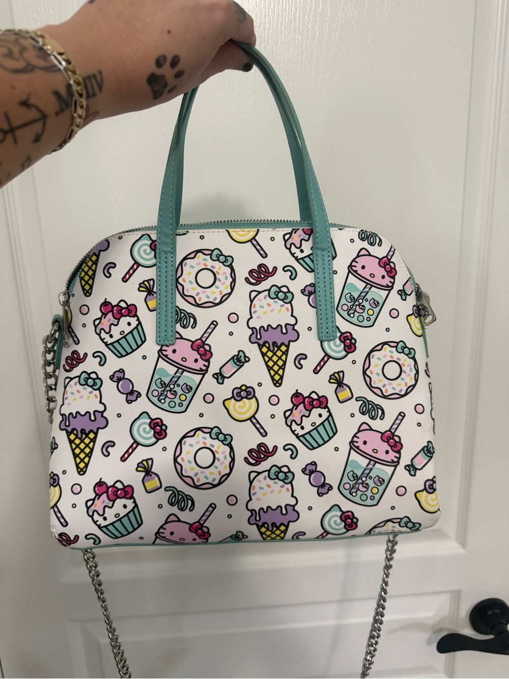 Loungefly Hello Kitty Sweets Treats Purse - Picture 4 of 8